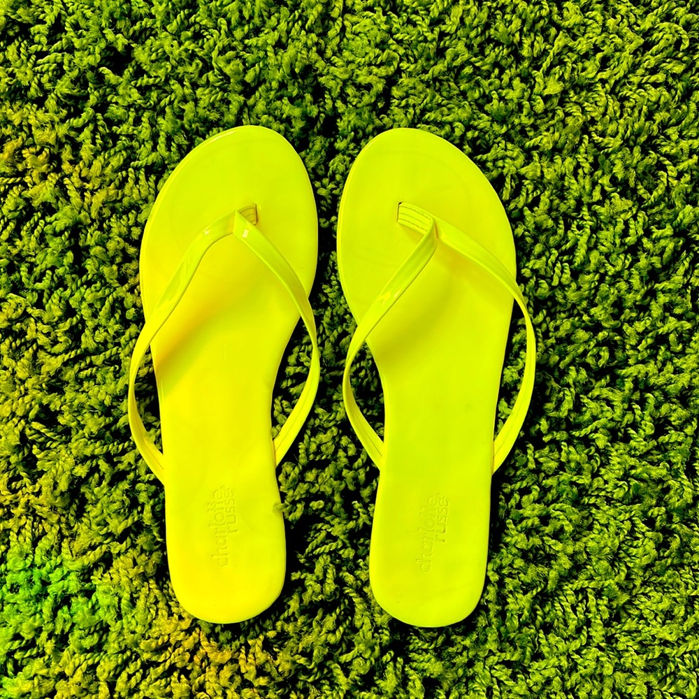 Yellow sandals